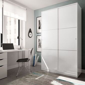 Conforama Roupeiro 2 portas deslizantes 120cm trevi promoção