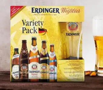 Erdinger variety cerveja