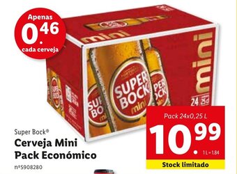 Super Bock Cerveja Mini Pack Economico