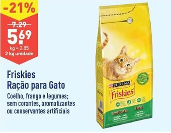 ALDI Ração para gatos friskies promoção