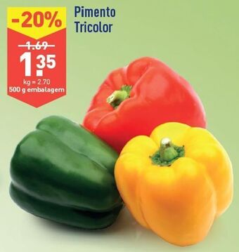 ALDI Pimentão promoção