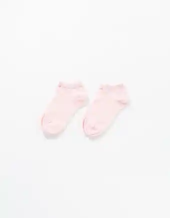 Zippy 2 pares meias curtas para criança, rosa promoção