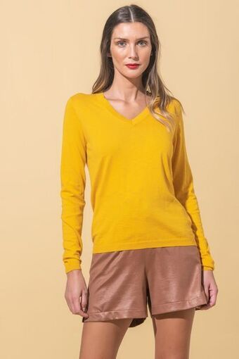Ana Sousa Camisola de malha em algodão promoção