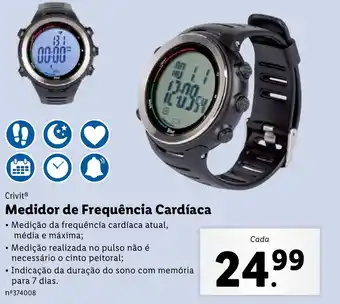 Lidl Medidor de Frequencia Cardiaca promoção