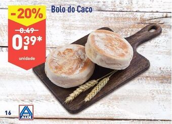 ALDI Bolo promoção