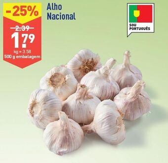 ALDI Alho promoção