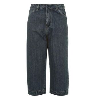 Sports Direct Soulcal crop wide leg jeans ladies promoção