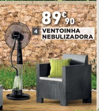 Bricomarché Ventoinha Nebulizadora promoção