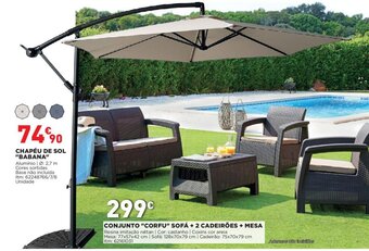 Bricomarché Chapeu De Sol "Babana" promoção