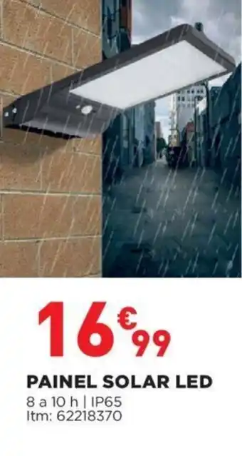 Bricomarché Painel Solar Led promoção