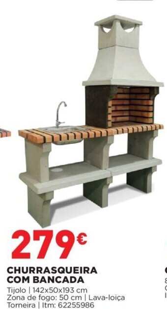 Bricomarché Churrasqueira Com Bancada promoção