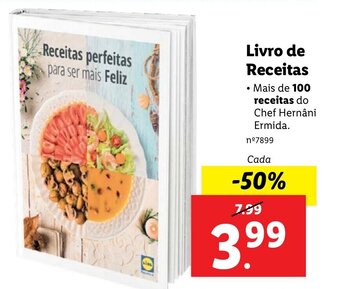 Lidl Livro de Receitas promoção