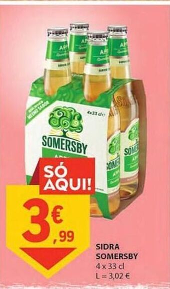 E.Leclerc Sidra somersby promoção