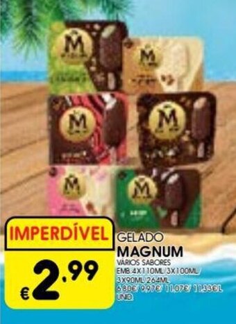 Meu Super Gelado Magnum promoção