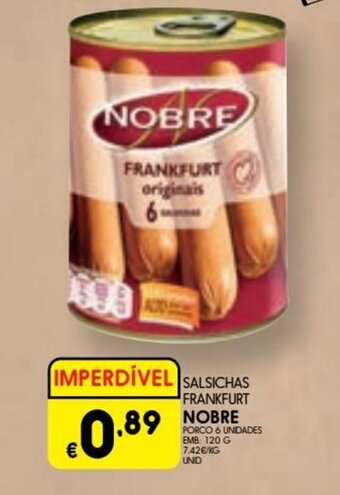 Meu Super Salsichas Frankfurt Nobre promoção