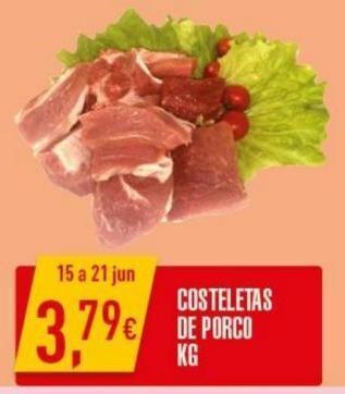 Miranda Supermercados Carne suína promoção