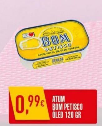 Atum em lata bom petisco