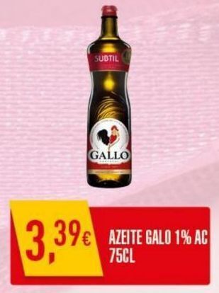 Miranda Supermercados Azeite extravirgem gallo promoção