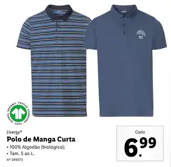Lidl Livery Polo de Manga Curta promoção