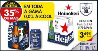 Heineken Pack 6x25cl