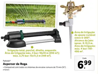 Lidl Parkside Aspersor de Rega 13mm promoção