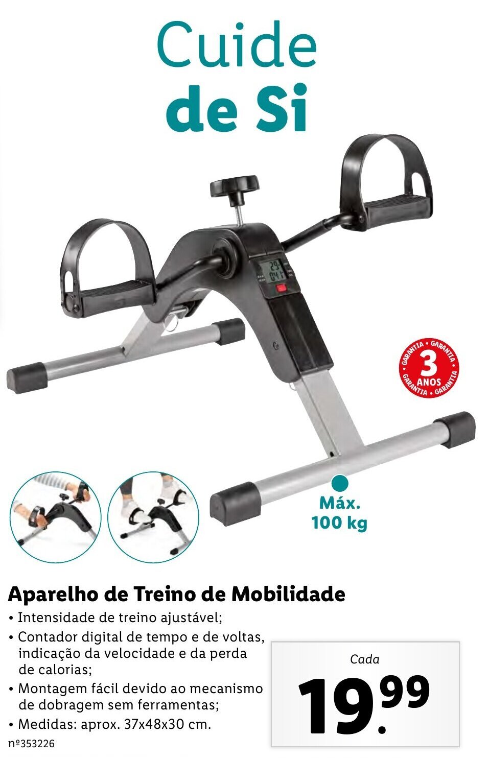 Aparelho de treino de mobilidade Clearance