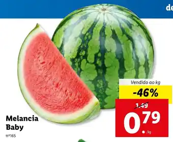 Lidl Melancia Baby promoção