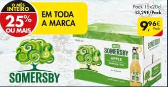 Pingo Doce Somersby Mini Pack 15x20cl promoção