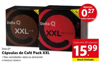 Lidl Cápsulas de Café Pack XXL promoção