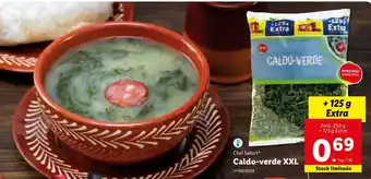 Lidl Caldo-verde XXL 250g promoção