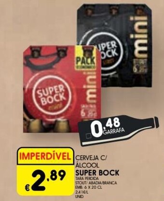 Meu Super Cerveja c/ Alcool Super Bock promoção