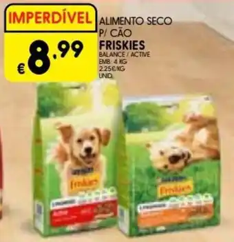 Meu Super Alimento Seco p/ Cao Friskies 4kg promoção