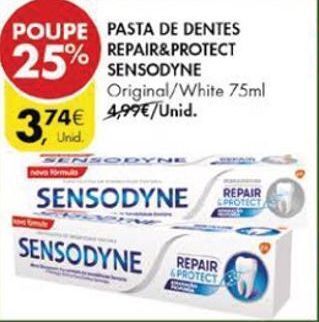 Pingo Doce Pasta de dentes sensodyne promoção
