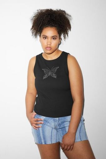 C&A Clockhouse - cropped top promoção
