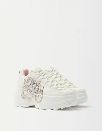Bershka Sapatilhas plataforma xl serpente promoção