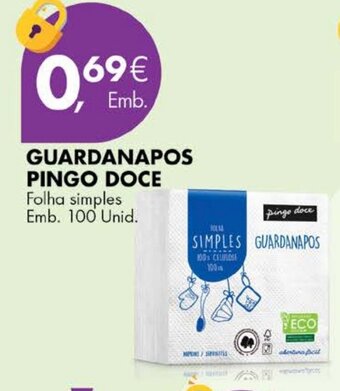 Pingo Doce Guardanapos Pingo Doce promoção