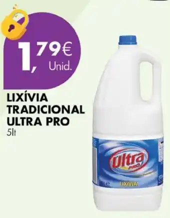 Pingo Doce Lixivia Tradicional Ultra Pro 5L promoção