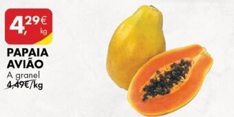 Pingo Doce Papaia Aviao 1kg promoção