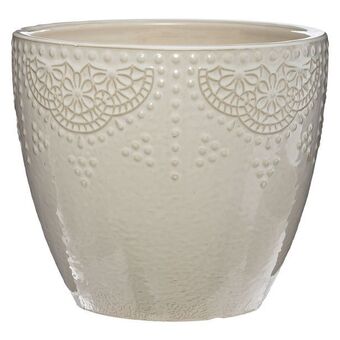 Hôma Vaso em cerâmica decorado com relevo promoção