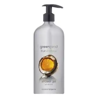Gd fruit emotions greenland gel de duche: coco - tangerina 600 ml