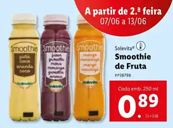 Solevita Smoothie de Fruta 250ml