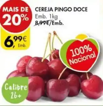 Pingo Doce Cereja Pingo Doce 1kg promoção
