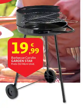 Auchan Barbecue Carvão Garden Star 50/38cm promoção