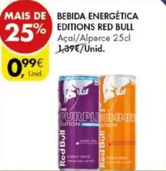 Pingo Doce Bebida Energetica Editions Red Bull 25cl promoção