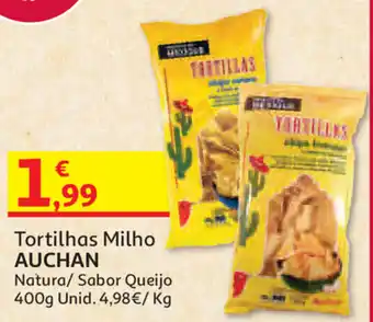 Tortilhas Milho Auchan 400g