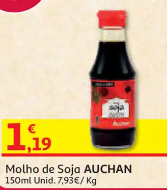 Molho de Soja Auchan 150ml