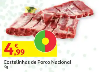 Auchan Costelinhas de Porco Nacional promoção