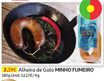 Auchan Alheira de Galo Minho Fumeiro 180g promoção