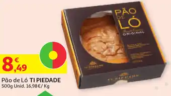 Auchan Pão de Ló Ti Piedade 500g promoção