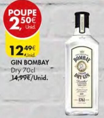 Pingo Doce Gin Bombay 70cl promoção